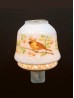 Porcelain Cardinal Night Light with Gift Box